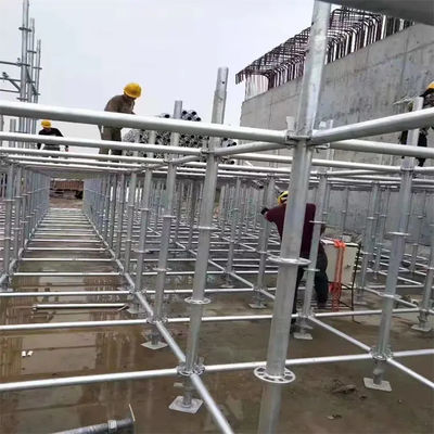 Galvanized Steel Pipe Scaffolding with 1.5-8.18mm Thickness 20-219mm Outer Diameter ISO9001 Certified