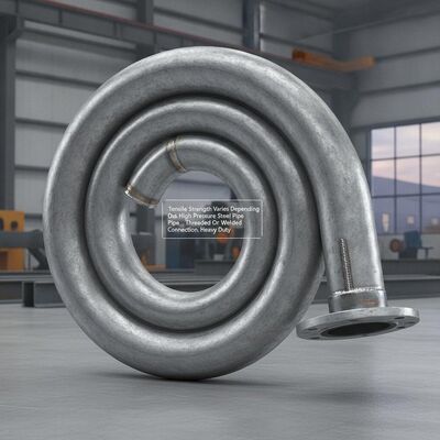 High Corrosion Resistance Hydraulic Steel Pipe and Seamless Hydraulic Tube with Threaded or Welded Connection and Varying Tensile Strength by Size